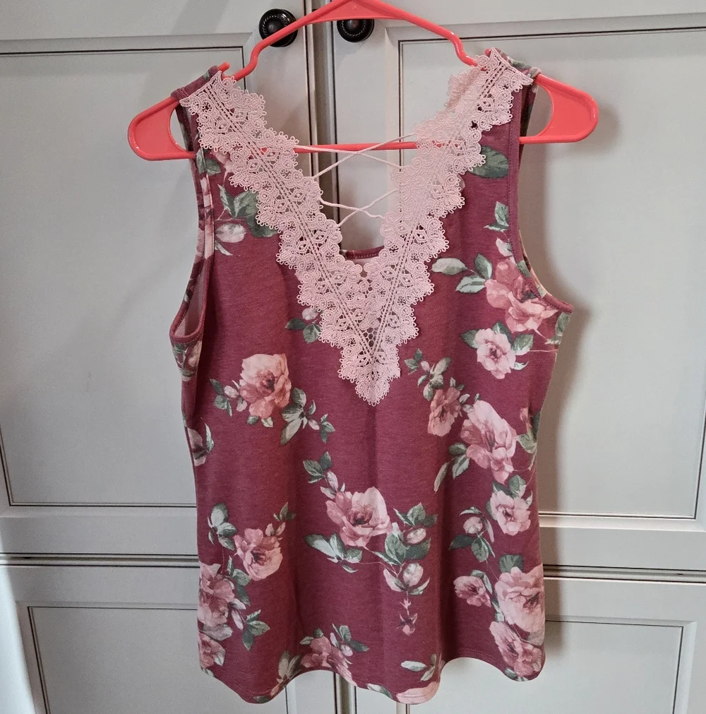 NWOT P.S.KATE Tank Top Size M - Picture 4 of 8